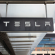 The Tesla Automobile dealership on August 14, 2020 in Downtown Manhattan, New York City.